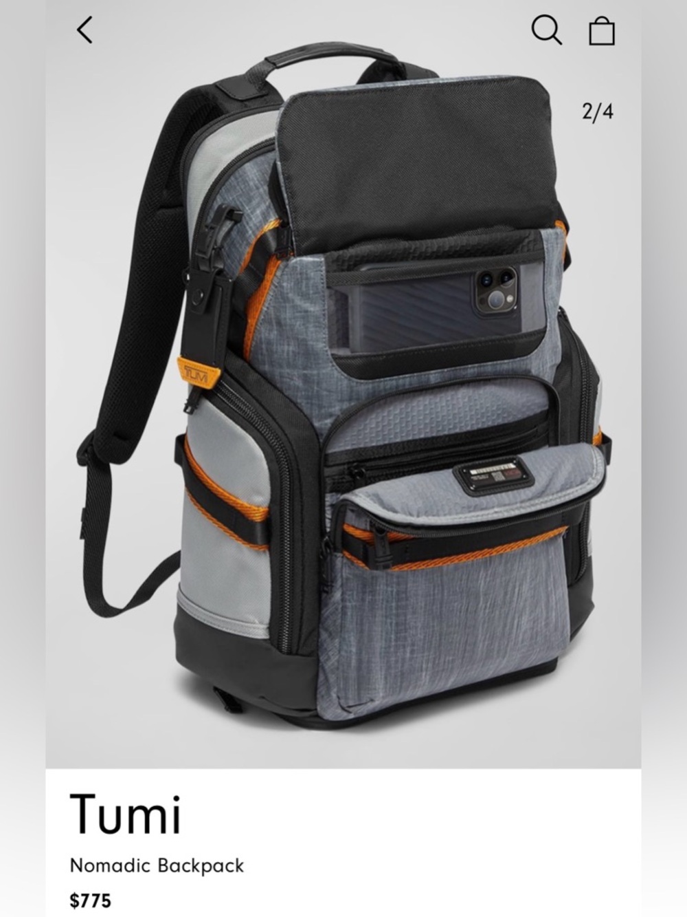 Tumi Nomadic Laptop Backpack